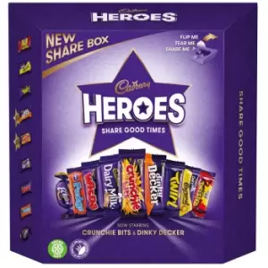 Cadbury Heroes Share Box (385g)