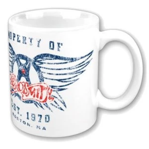 Aerosmith - Property of Logo Boxed Standard Mug