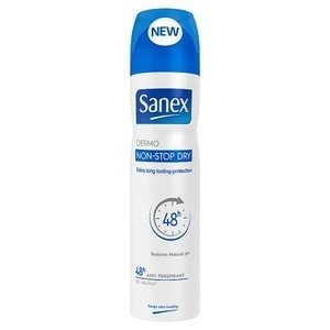 Sanex Dermo Non Stop Dry Deodorant 250ml Spray