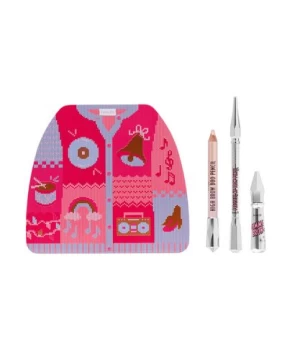 Benefit Jingle Brows Eyebrow Pencil, Eyebrow Gel & Highlighting Pencil Gift Set Shade 2