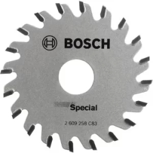 Bosch Accessories Special 2609256C83 Carbide metal circular saw blade 65 x 15mm Number of cogs: 20