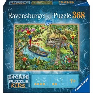 Escape Jigsaw Puzzle Kids - Jungle (368 Pieces)