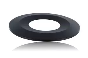 Integral Bezel for Low-Profile Fire Rated Downlight Black - ILDLFR70B005