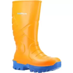 Nora Max Unisex Adult Noratherm S5 PU Safety Boots (8 UK) (Orange/Blue) - Orange/Blue