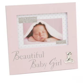 6" x 4" - Beautiful Baby Girl Photo Frame