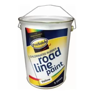Chlorinated Rubber Road Line Paint Yellow 5LTR