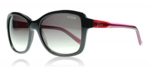 Guess 7360 Sunglasses Black / Pink 35 57mm