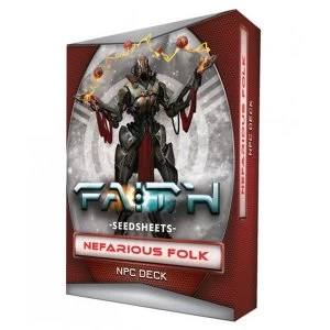 FAITH: The Sci-Fi RPG Second Edition Seedsheets - Nefarious Folk Gear Deck