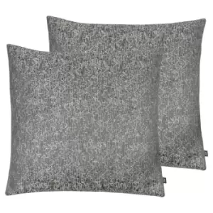 Ashley Wilde Rion Twin Pack Polyester Filled Cushions Slate/Steel