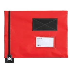 Flat Mail Pouch A4 285mm x 345mm Red FP7R
