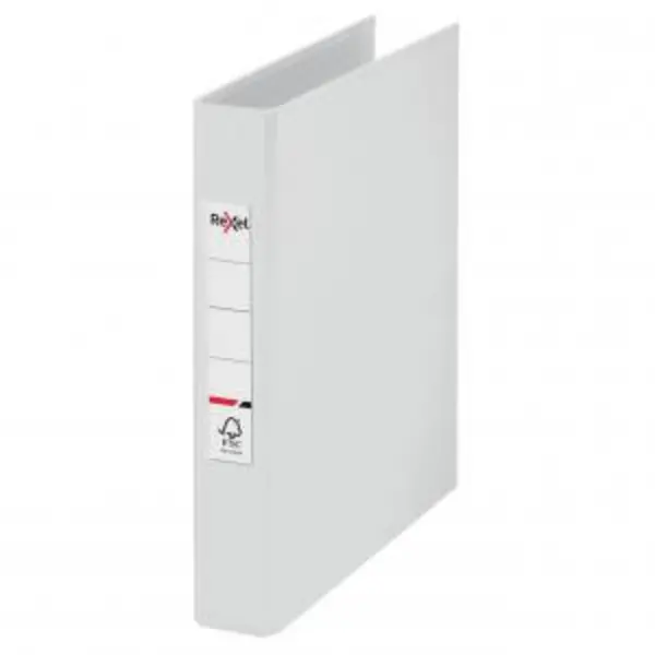 Rexel Ringbinder Choices A5 25mm 2 O-Ring White Pack 10 - 2115562 EXR21608AC