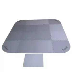 Samuel Alexander Thermal Foam Spa Hot Tub Floor/Protector Mat Accessory - Grey