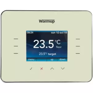 Cream 3iE Underfloor Heating Thermostat - Warmup