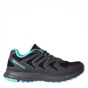 Karrimor Caracal Ladies Trail Running Shoes - Charcoal/Blue