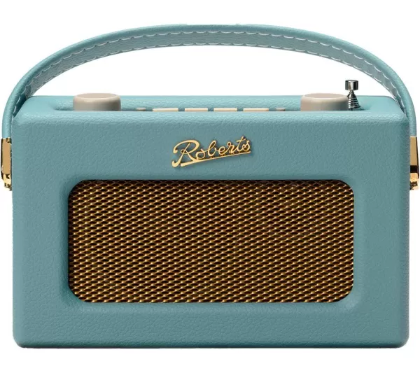 ROBERTS Revival Uno BT Portable DAB Retro Bluetooth Radio - Duck Egg, Blue