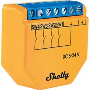 Shelly Plus i4 DC Automation routine memory WiFi, Bluetooth