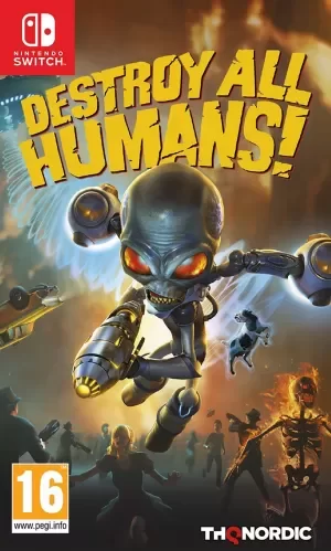 Destroy All Humans Nintendo Switch Game