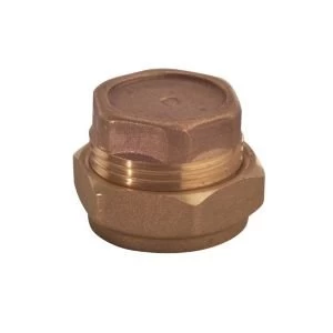 Plumbsure Compression Stop end Dia15mm