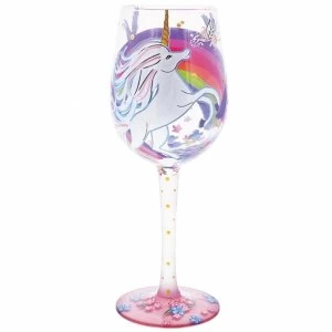 Unicorn Lolita Wine Glass
