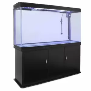 Monster Shop Aquarium Fish Tank and Cabinet - Black