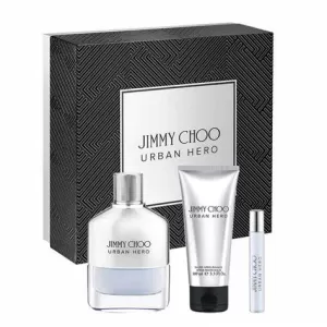 Jimmy Choo Urban Hero Gift Set 100ml Eau de Parfum + 100ml Aftershave Balm + 7.5ml EDP
