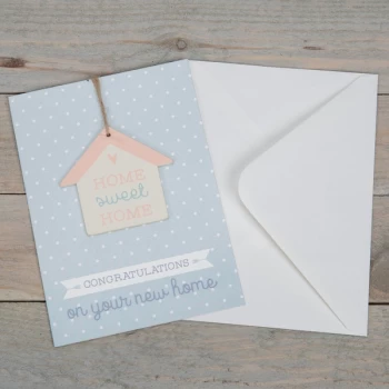 Greeting Card & House Plaque - Home Sweet Home