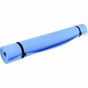 Charles Bentley Double Camping Roll Up Mat Blue