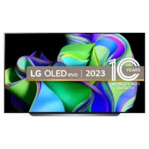 LG 83" OLED83C34LA Smart 4K Ultra HD OLED TV