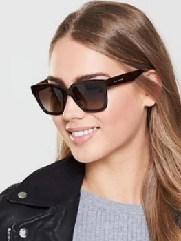 Marc Jacobs Rectangle Sunglasses Brown Brown Women