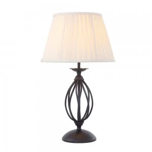 1 Light Table Lamp Black, E27