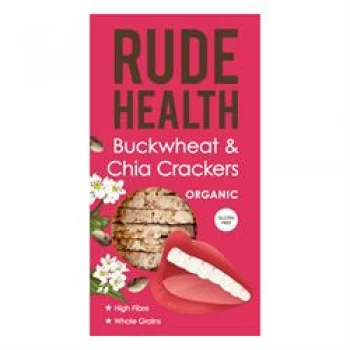 Rude Health Buckwheat & Chia Crackers 150g