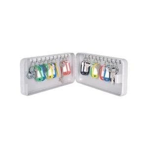 Helix Standard Key Cabinet 20 Key Capacity Includes 10 key fobs, label