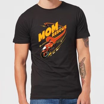 The Incredibles 2 Mom To The Rescue Mens T-Shirt - Black - 4XL - Black