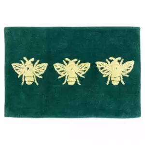 Furn Bumblebee Bath Mat (One Size) (Emerald Green)