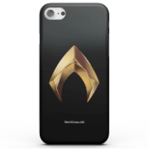 Aquaman Gold Logo Phone Case for iPhone and Android - iPhone 6 Plus - Snap Case - Matte