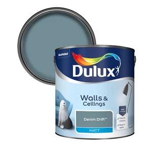 Dulux Denim Drift Matt Emulsion Paint 2.5L