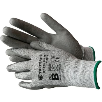 Cut B 13G Pu Palm Coated Gloves Size 11 - Tuffsafe
