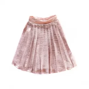 I'm a Girly Light Pink Pleated Skirt