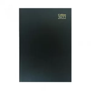 Collins A4 Desk Diary Day Per Page Black 2022 44.99-22