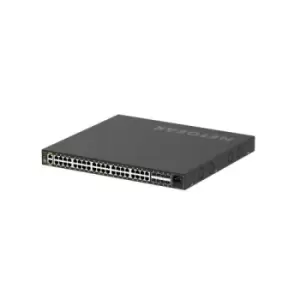 Netgear GSM4248PX-100EUS network switch Managed L2/L3/L4 Gigabit Ethernet (10/100/1000) Power over Ethernet (PoE) Black