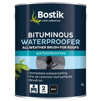 Brushable Waterproofer For Roofs 5L - 30811924 - Bostik