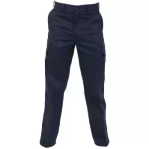 Absolute Apparel Mens Combat Workwear Trouser (38 inches long) (Navy) - Navy
