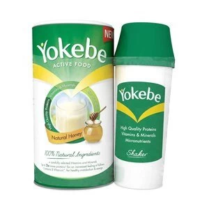 Yokebe Active Food Natural Honey Powder and Shaker 500g