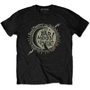 John Fogerty - Bad Moon Wolf Unisex Small T-Shirt - Black