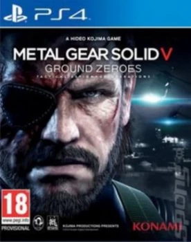 Metal Gear Solid 5 Ground Zeroes PS4 Game