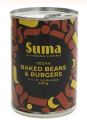 Suma Beans & Vegan Burger 400g