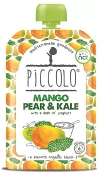 Piccolo Mango, Pear & Kale with Yogurt 100g (5 minimum)