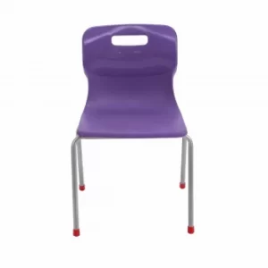 TC Office Titan 4 Leg Chair Size 4, Purple