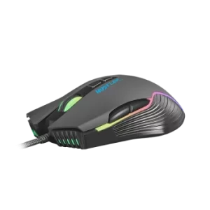 Fury Hustler USB 6400 DPI 7 Buttons Optical RGB Backlit Lightweight Gaming Mouse