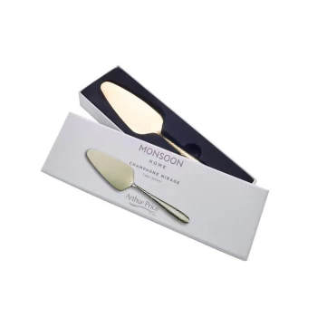 Arthur Price Monsoon 'Champagne Mirage' Stainless steel cutlery, Cake Server for luxury home dining - Multi Coloured